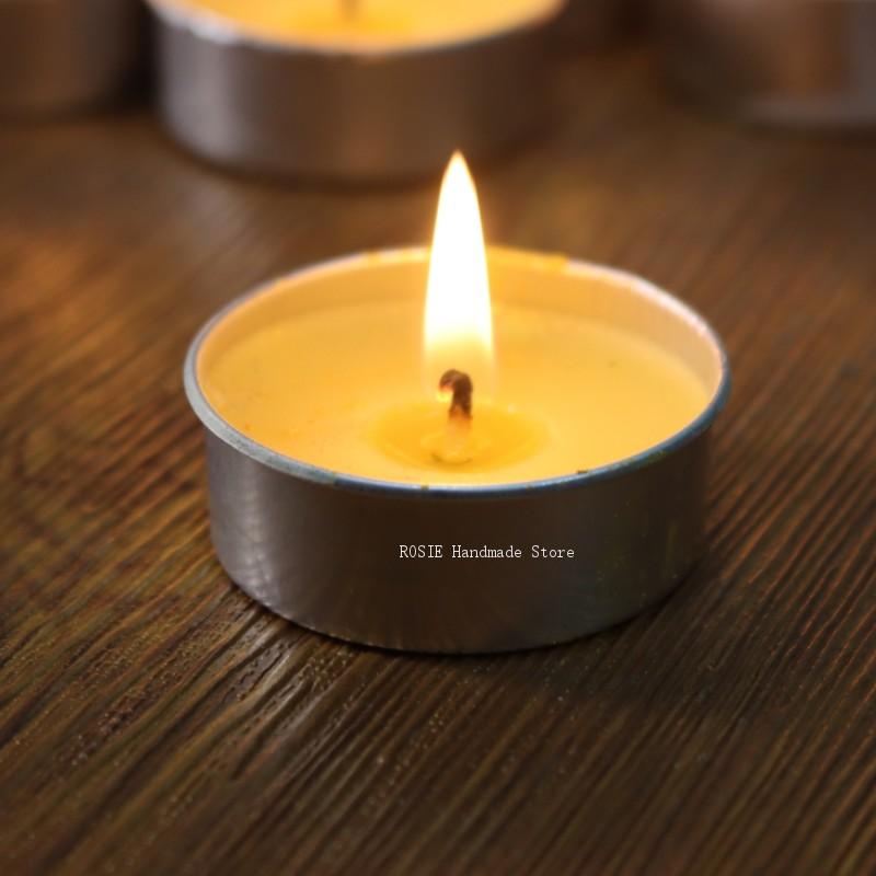 Candle Supplies Jars - Caja de aluminio Circular de cera