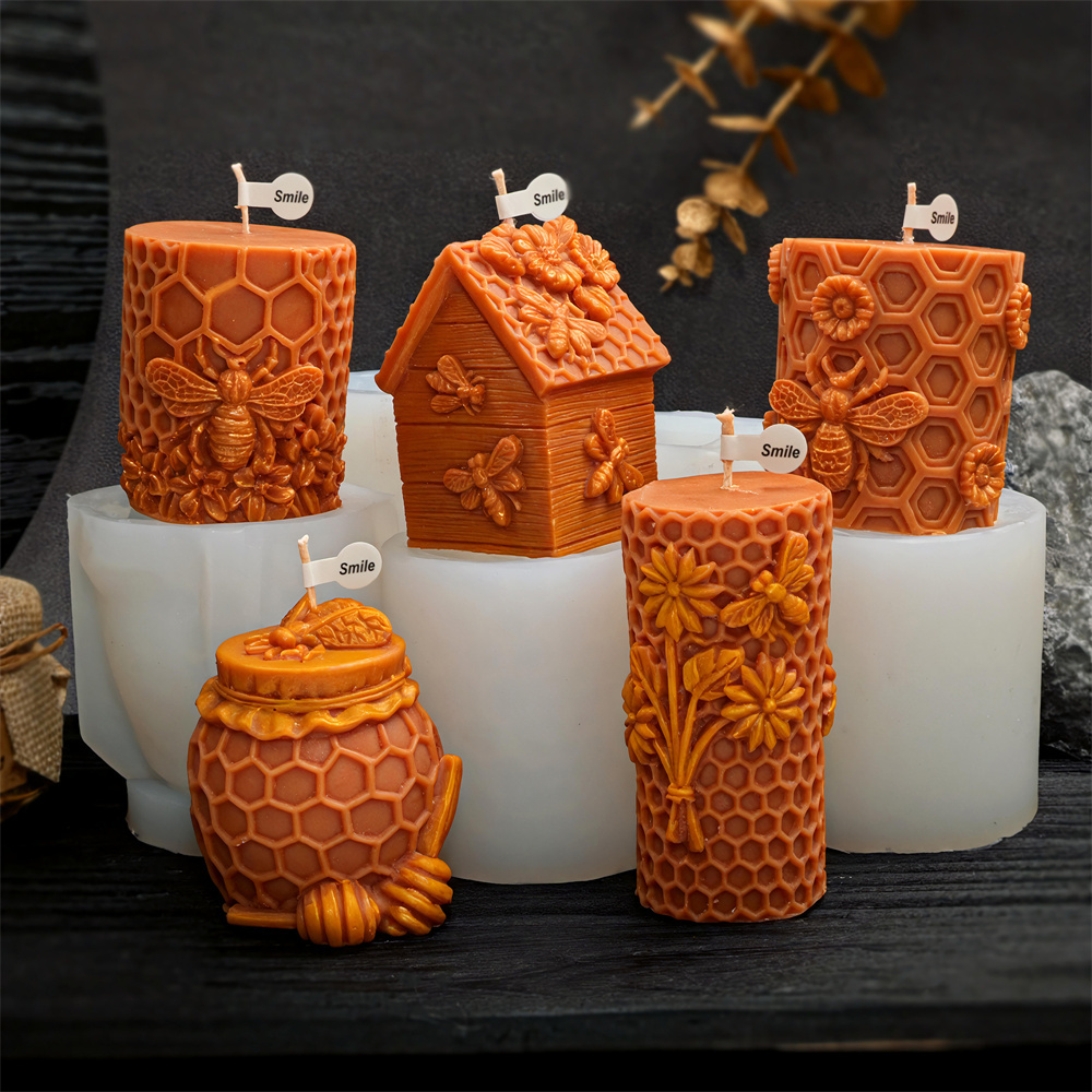 Candle Supplies Jars - Molde de vela de Pilar de