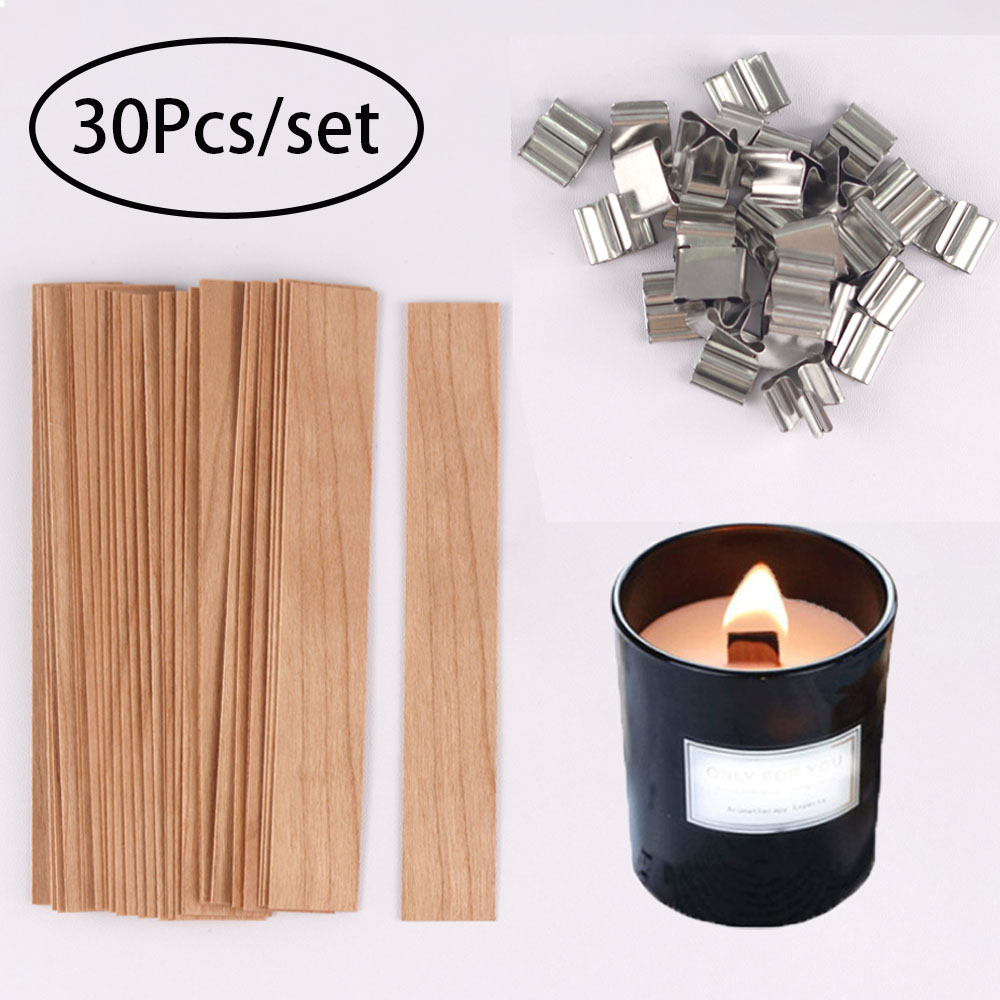 Candle Supplies Jars - Juego de 30 Uds de mechas