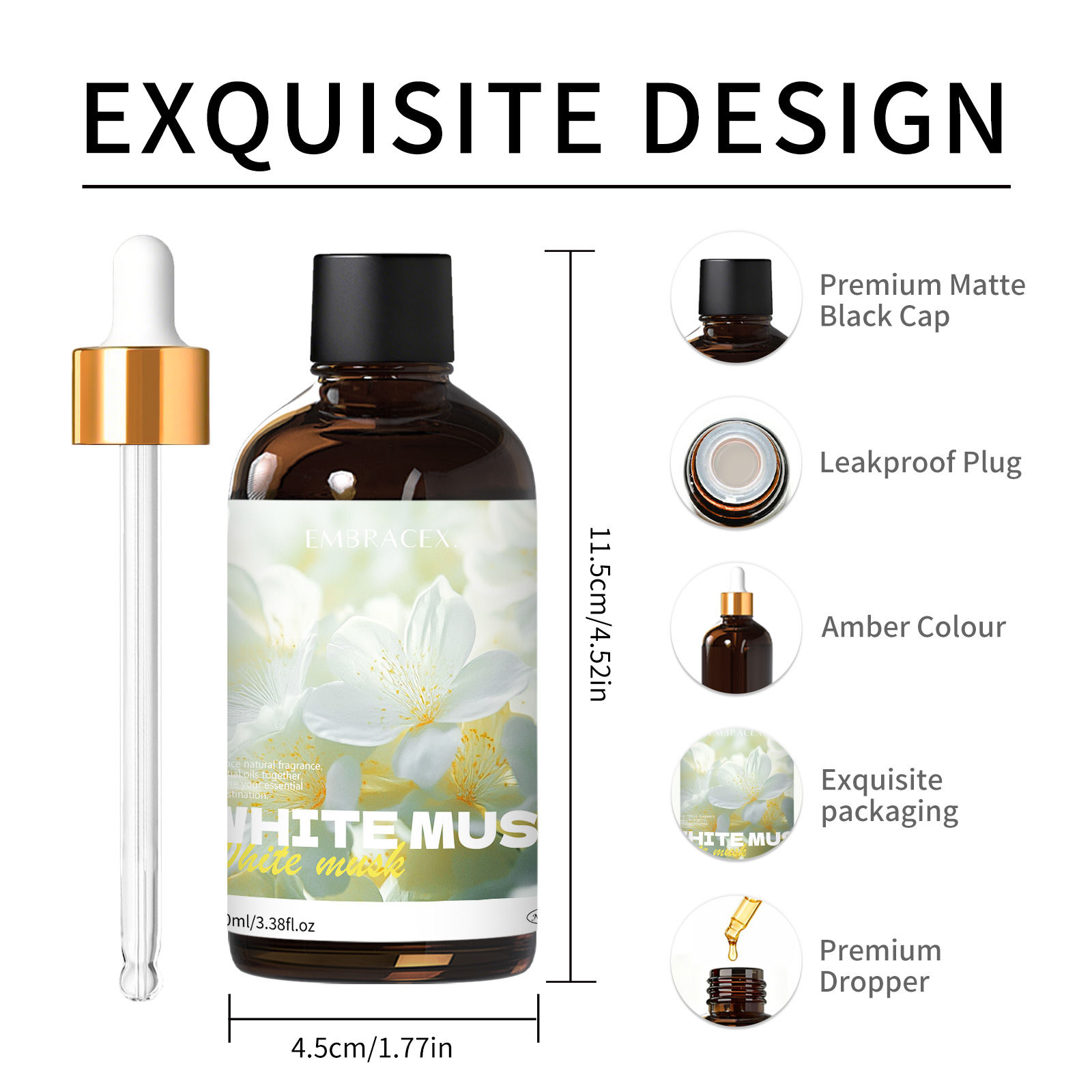 Aceites de Fragancia de Almizc - Candle Oil Supplies reseña y precio