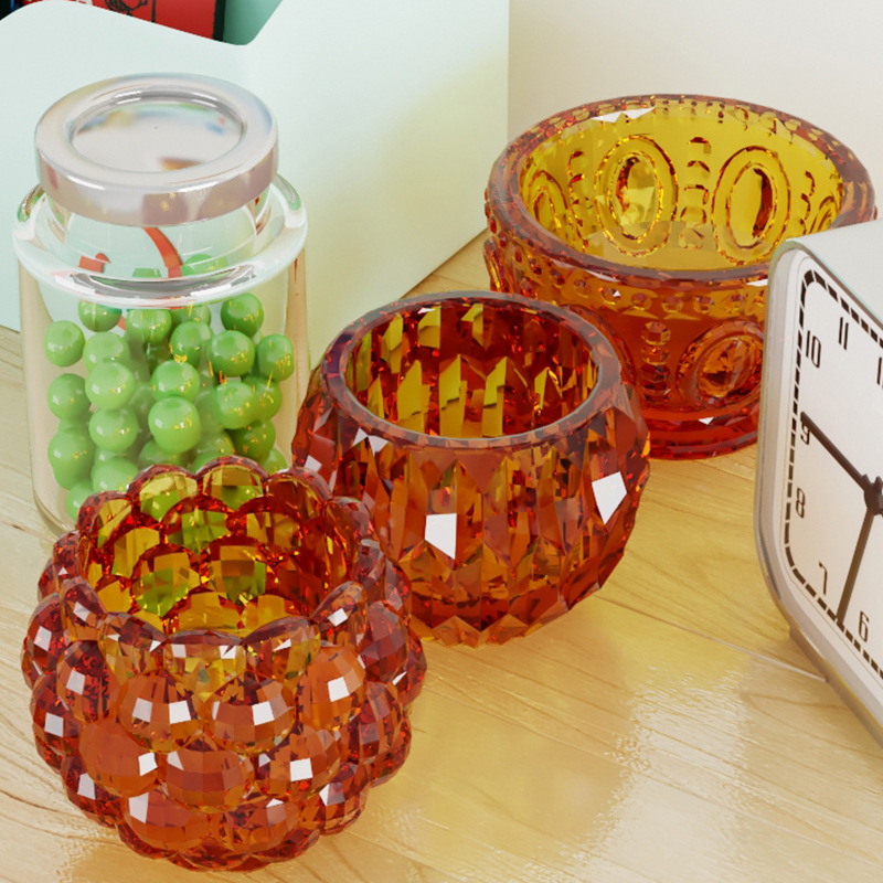 Caja de almacenamiento redonda - Candle Supplies Jars reseña y precio