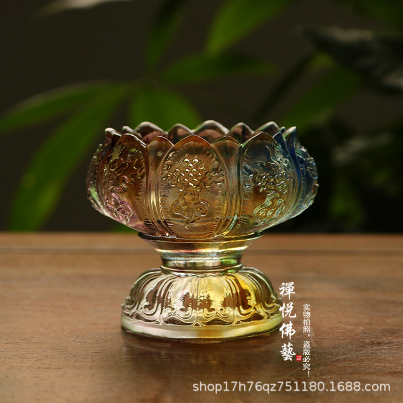 Portavelas de Cristal con Dise - Candle Oil Supplies reseña y precio