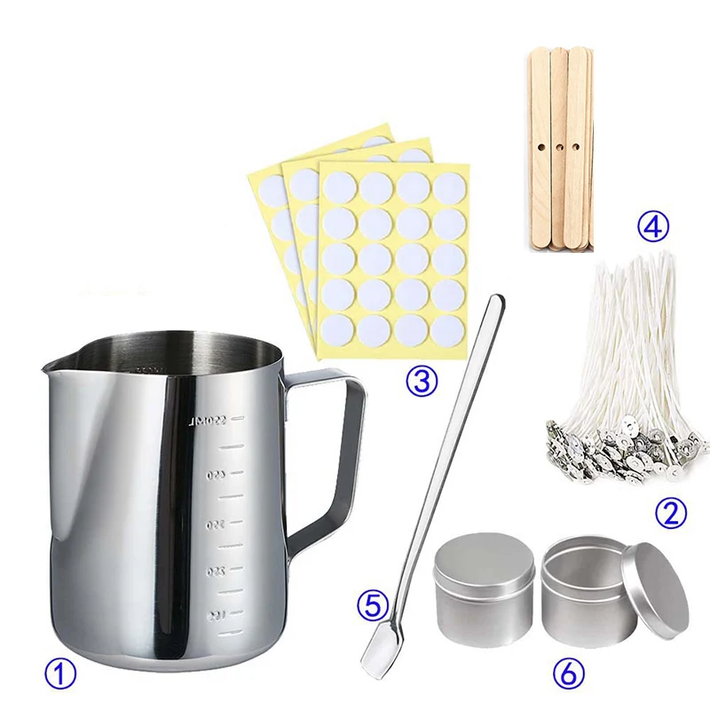 Kit de suministros para fabric - Candle Supplies Jars reseña y precio