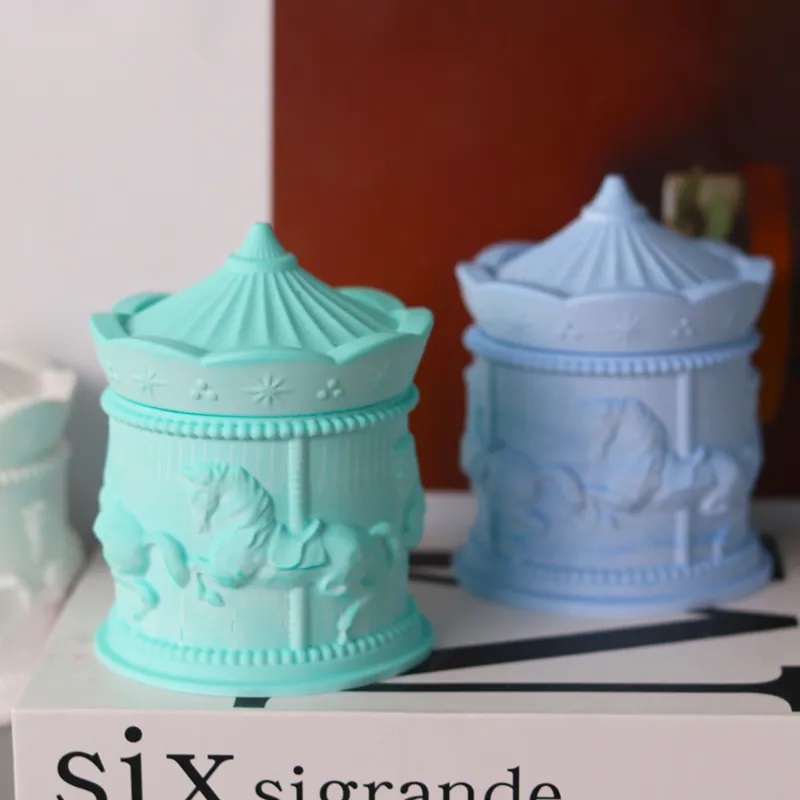 Caja de almacenamiento de carr - Candle Supplies Jars reseña y precio