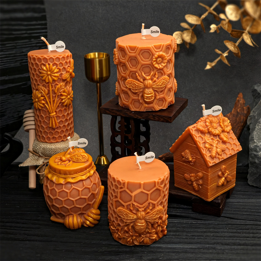 Molde de vela de Pilar de pana - Candle Supplies Jars reseña y precio