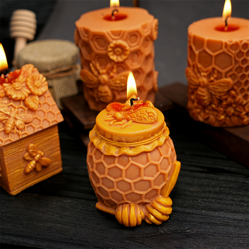 Molde de vela de Pilar de pana - Candle Supplies Jars reseña y precio